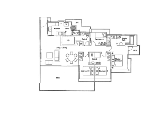Casa Merah - Floor Plan