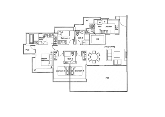 Casa Merah - Floor Plan