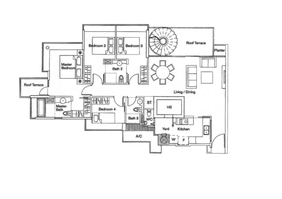 Casa Merah - Floor Plan