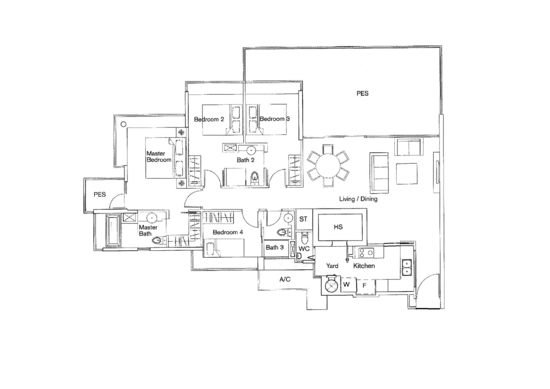 Casa Merah - Floor Plan