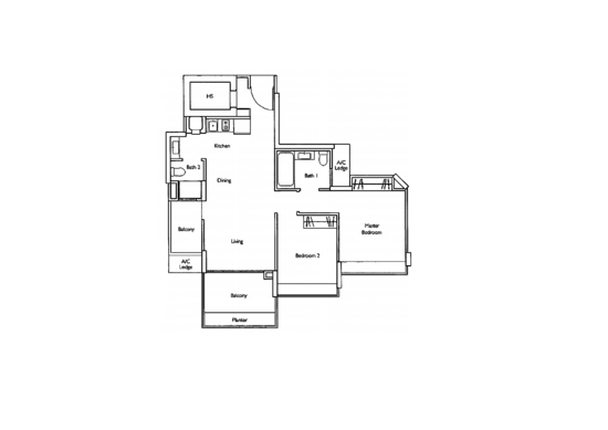 Carabelle - Floor Plan