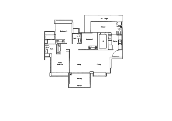 Carabelle - Floor Plan