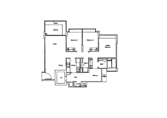 Carabelle - Floor Plan