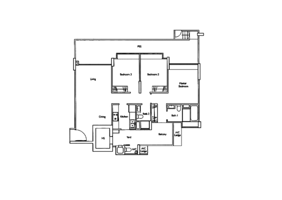 Carabelle - Floor Plan