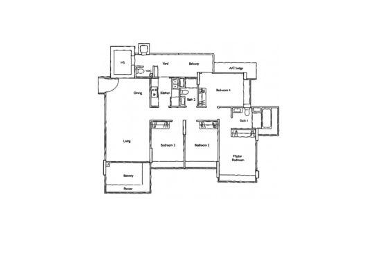 Carabelle - Floor Plan