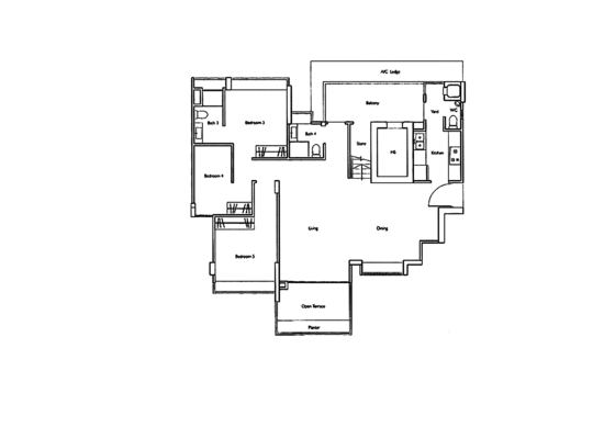 Carabelle - Floor Plan