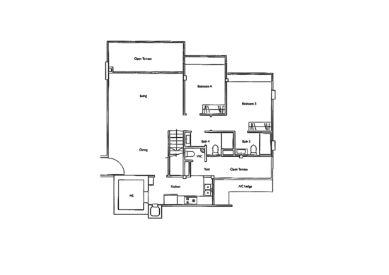 Carabelle - Floor Plan