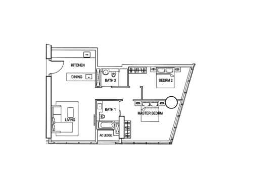 Reflections at Keppel Bay - Floor Plan