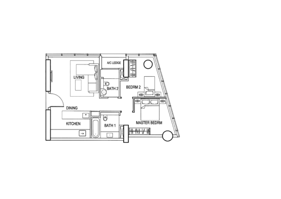 Reflections at Keppel Bay - Floor Plan