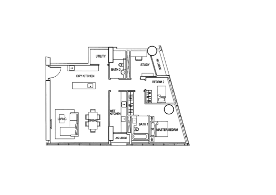 Reflections at Keppel Bay - Floor Plan