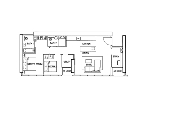 Reflections at Keppel Bay - Floor Plan