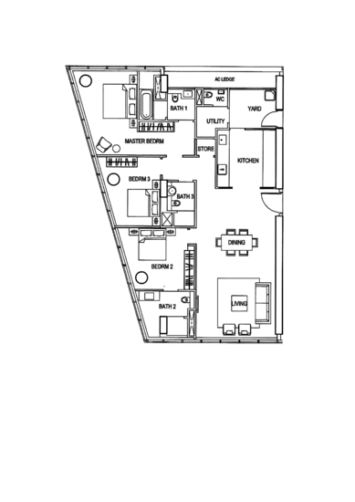 Reflections at Keppel Bay - Floor Plan