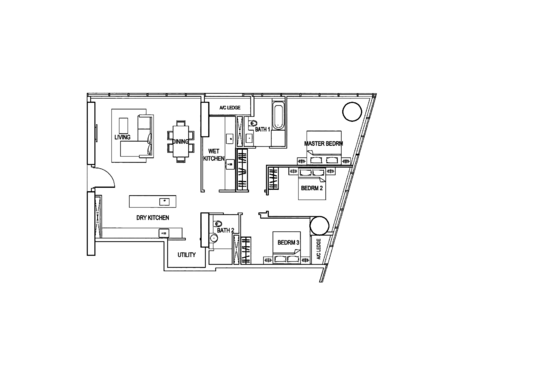 Reflections at Keppel Bay - Floor Plan