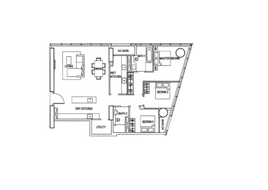 Reflections at Keppel Bay - Floor Plan