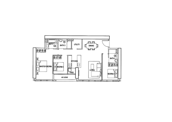 Reflections at Keppel Bay - Floor Plan