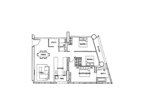 Reflections at Keppel Bay - Floor Plan