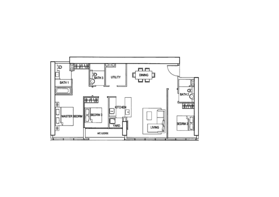 Reflections at Keppel Bay - Floor Plan