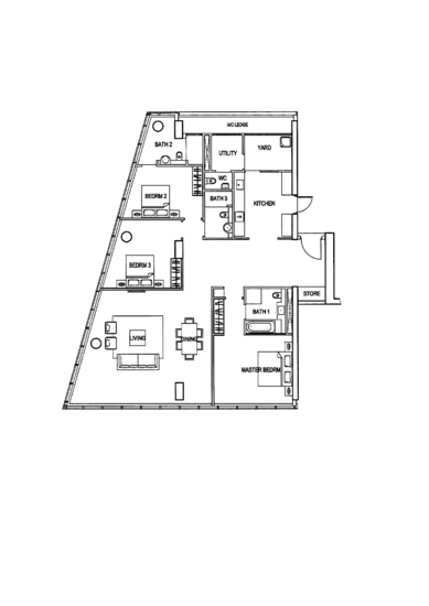 Reflections at Keppel Bay - Floor Plan