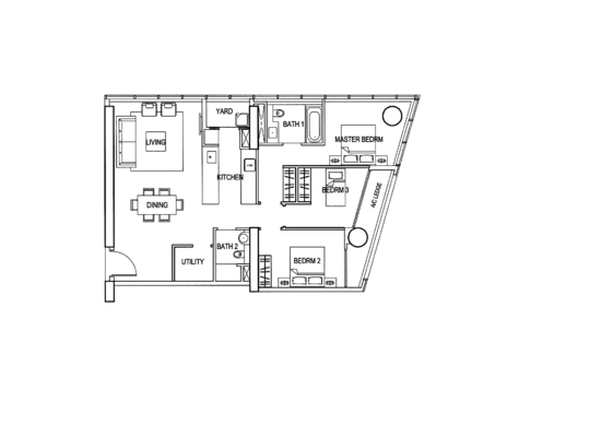 Reflections at Keppel Bay - Floor Plan