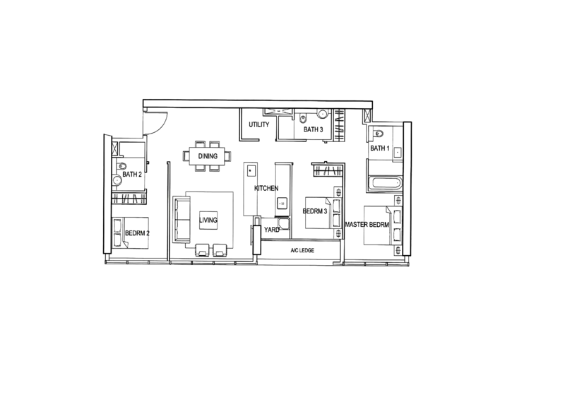 Reflections at Keppel Bay, 23 Keppel Bay View, 3 Bedrooms, 1,345 sqft, Condominium For Rent, by Ron Ho, 25468601 - PropertyGuru.com.sg