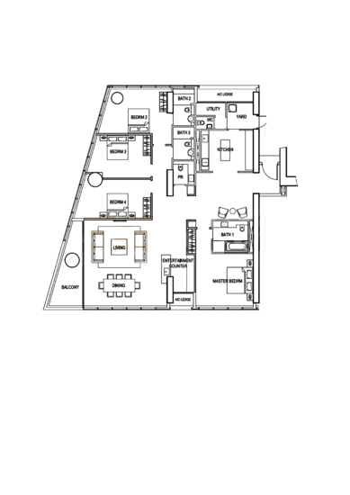 Reflections at Keppel Bay - Floor Plan