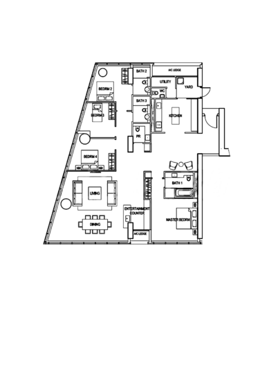 Reflections at Keppel Bay - Floor Plan