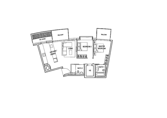 Reflections at Keppel Bay - Floor Plan