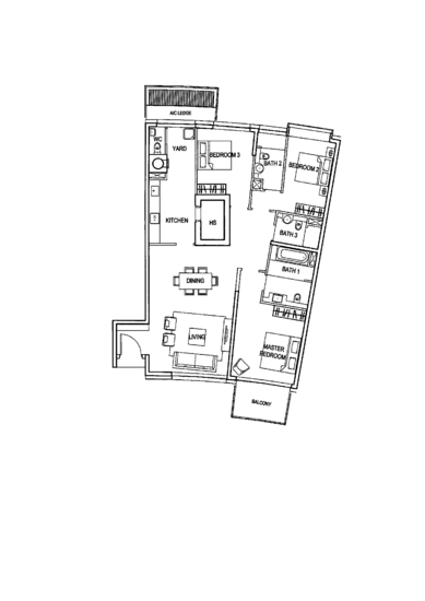Reflections at Keppel Bay - Floor Plan