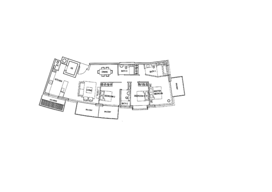 Reflections at Keppel Bay - Floor Plan
