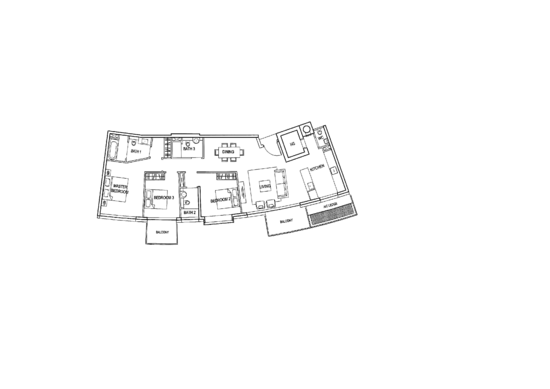 Reflections at Keppel Bay - Floor Plan