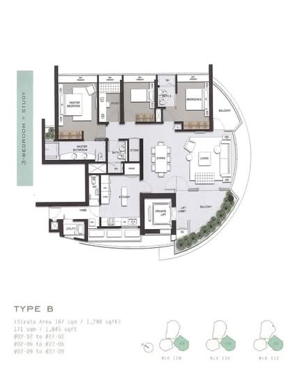 The Trillium - Floor Plan