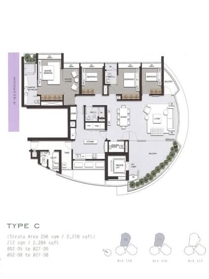 The Trillium - Floor Plan