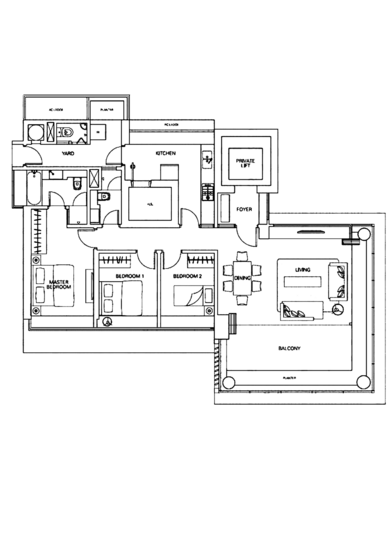 Pavilion 11 - Floor Plan