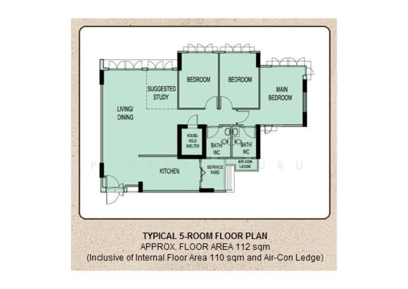 282B Sengkang East Avenue, 282B Sengkang East Avenue, Hougang / Punggol / Sengkang, 3 Bedrooms, 1,205 sqft, HDB Flat For Sale, by Siok Xue Qian, 500284448 - 2D - PropertyGuru.com.sg