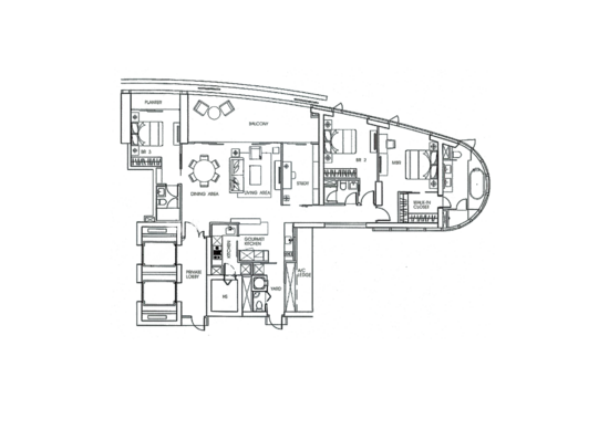The Orchard Residences - Floor Plan