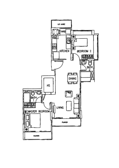 Parc Mondrian - Floor Plan