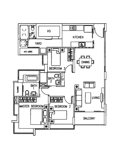 Parc Mondrian - Floor Plan