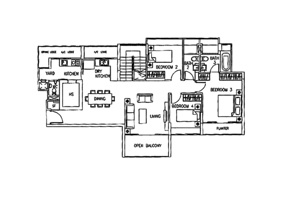 Parc Mondrian - Floor Plan