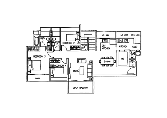 Parc Mondrian - Floor Plan