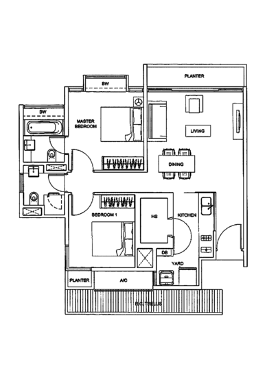 Botannia - Floor Plan