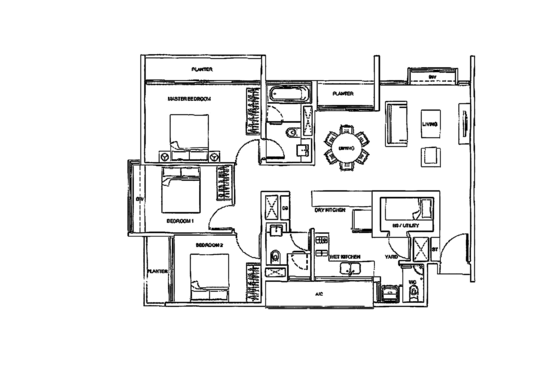 Botannia - Floor Plan
