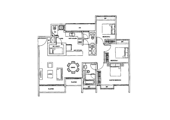 Botannia - Floor Plan