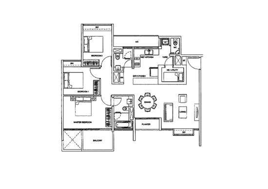 Botannia - Floor Plan