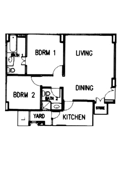 Sherwood Condo - Floor Plan