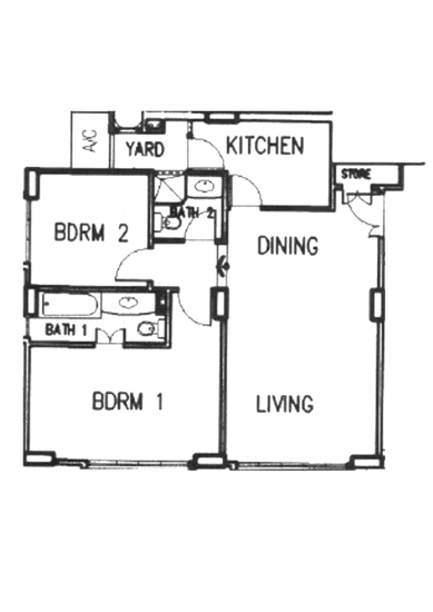 Sherwood Condo - Floor Plan