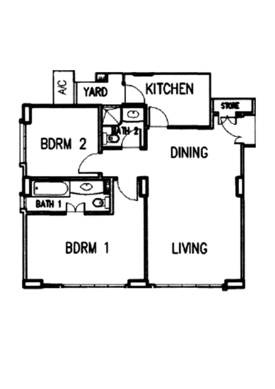 Sherwood Condo - Floor Plan