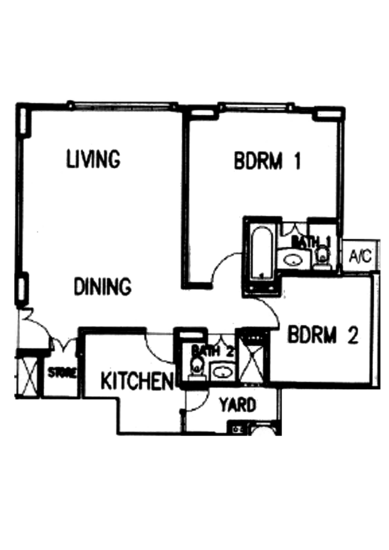 Sherwood Condo - Floor Plan