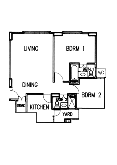 Sherwood Condo - Floor Plan