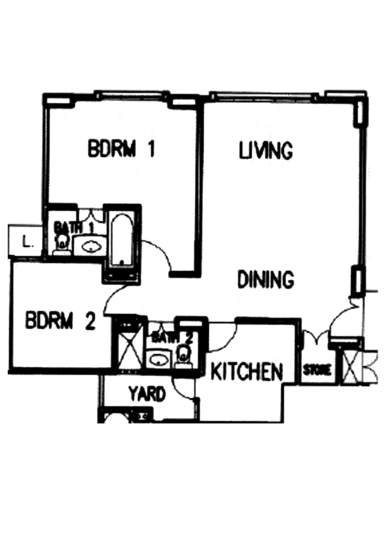 Sherwood Condo - Floor Plan