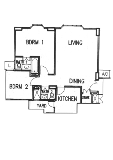 Sherwood Condo - Floor Plan